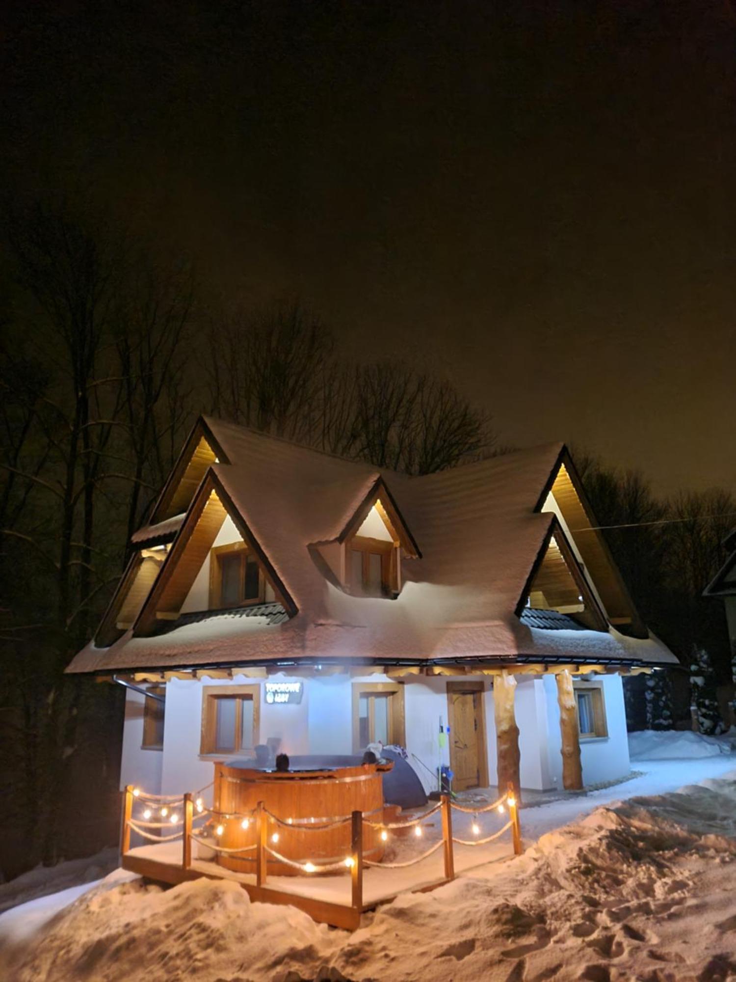 Toporowe Izby Groń Exterior foto